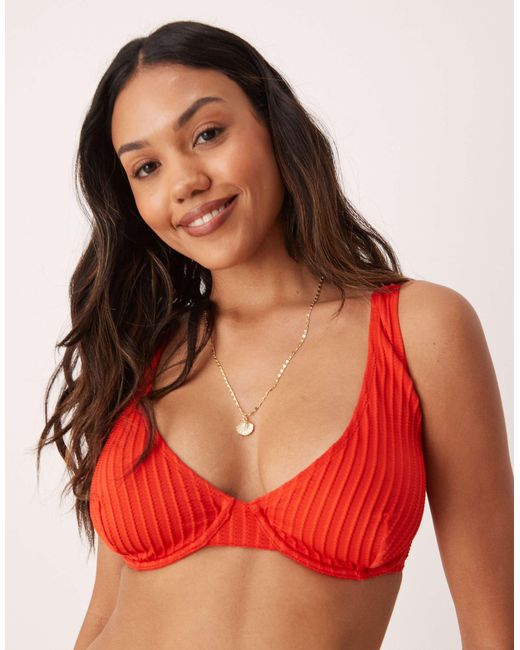 asos padded bikini