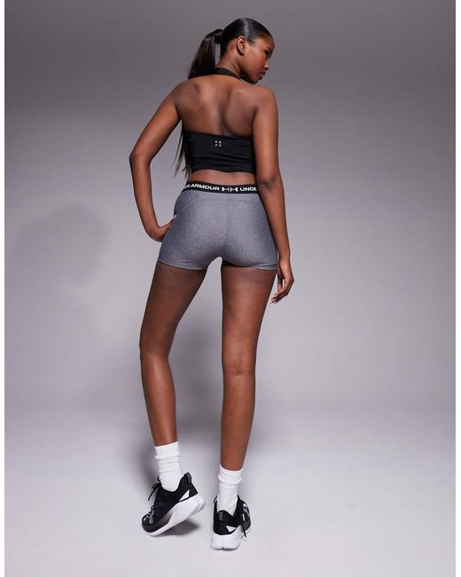 Under Armour Gray Heatgear Micro Shorts