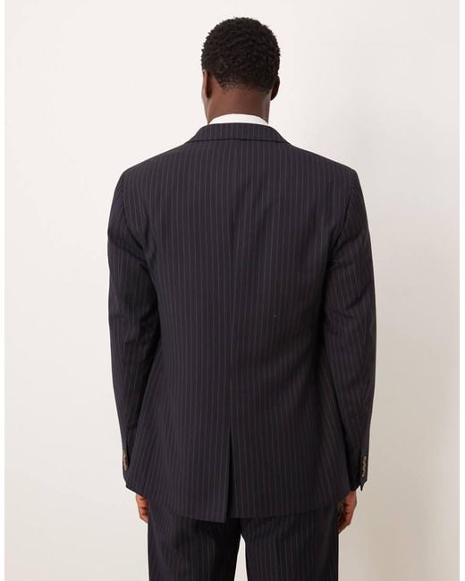 ASOS Blue Slim Suit Jacket for men