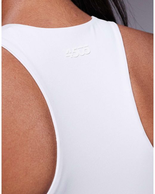 4505 Gray Icon Active Vest With Inner Bra And Removeable Padding