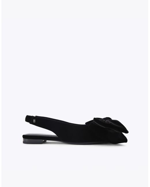 KG by Kurt Geiger Black Sophia Flat Sandals