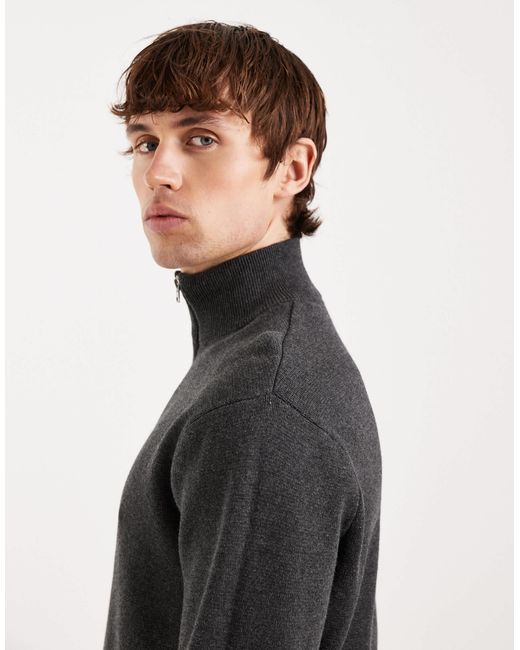 Only & Sons – strickpullover in Gray für Herren