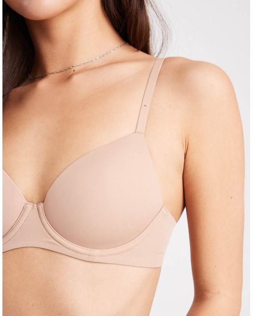 Sujetador Beis Invisible Reforzado Ultimate Comfort De Cotton On Cotton On de color Natural