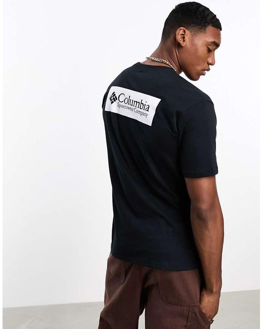 Columbia Black North Cascades T-shirt for men