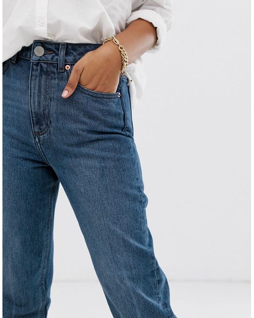 rigid mom jeans