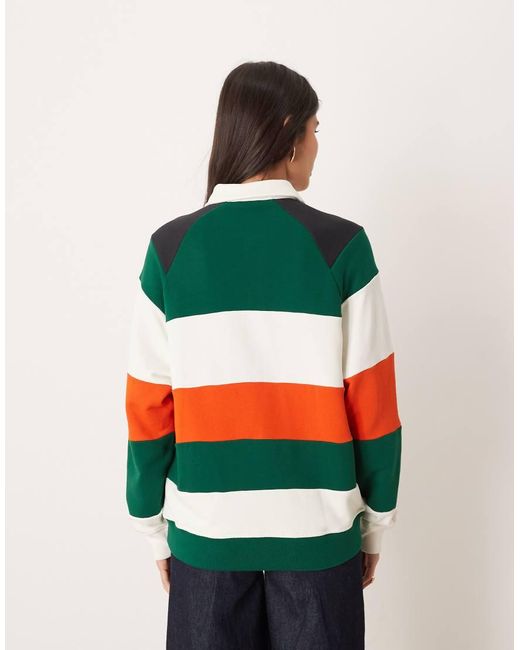 Adidas Originals Green Miami Oversized Polo for men