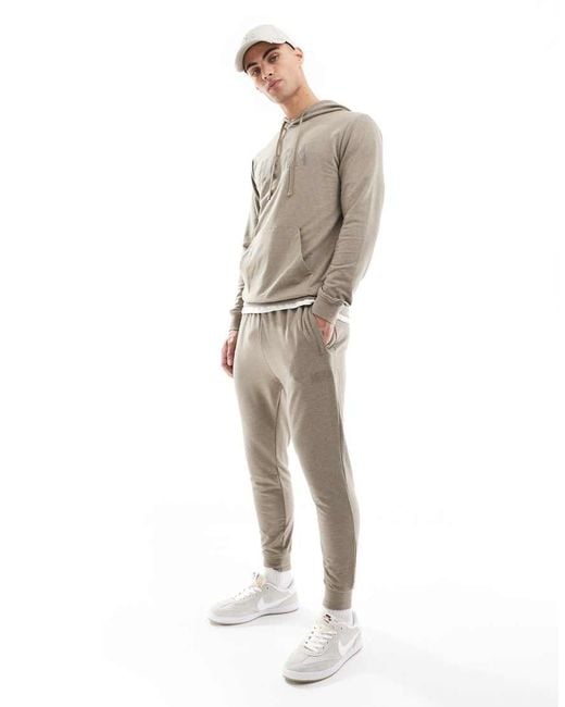 HERA White Focus Tapered Sweatpant for men