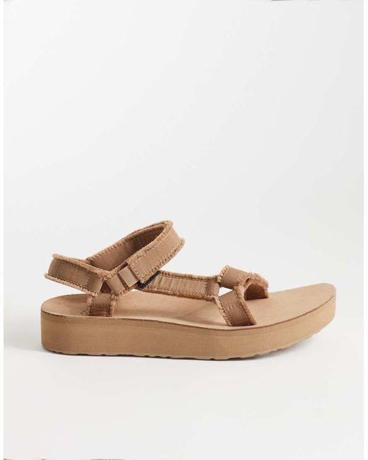 Teva Natural Midform Universal Canvas Sandals