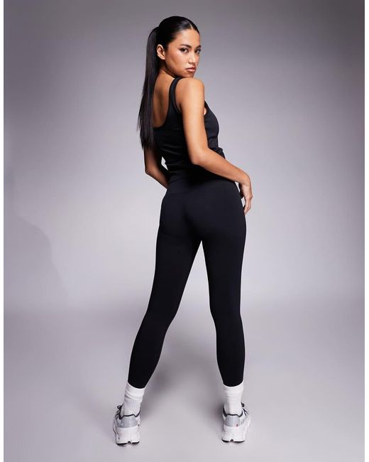 4505 Blue Seamless High Waist Gym leggings