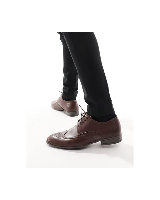 Plain brogues best sale