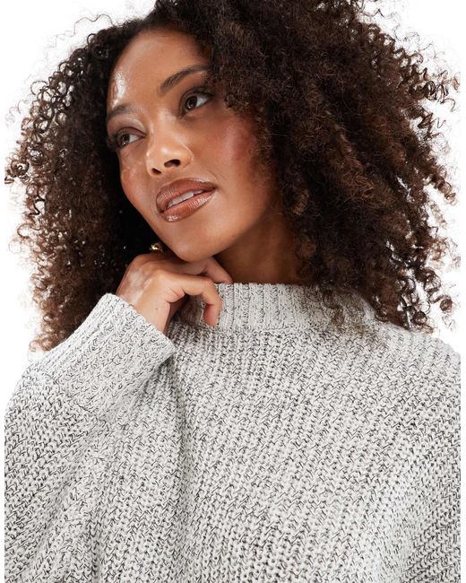 ASOS Multicolor – oversize-pullover aus gezwirntem garn