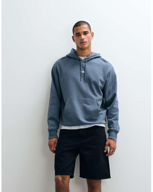 The North Face Blue U Essential Light Relaxed Hoodie