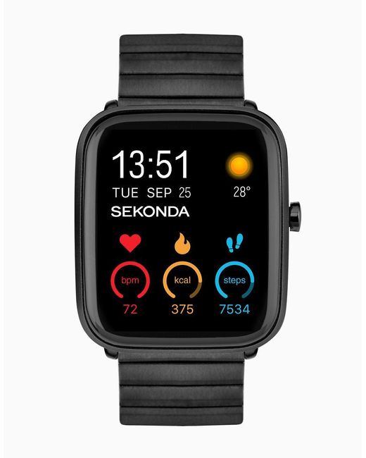 Sekonda Black Motion Plus Smartwatch Watch