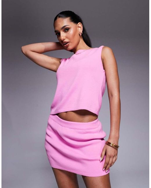 Microgonna di ASOS in Pink