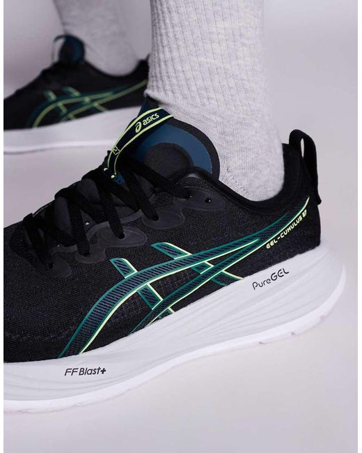 Asics Black Gel-cumulus 27 Running Trainers for men