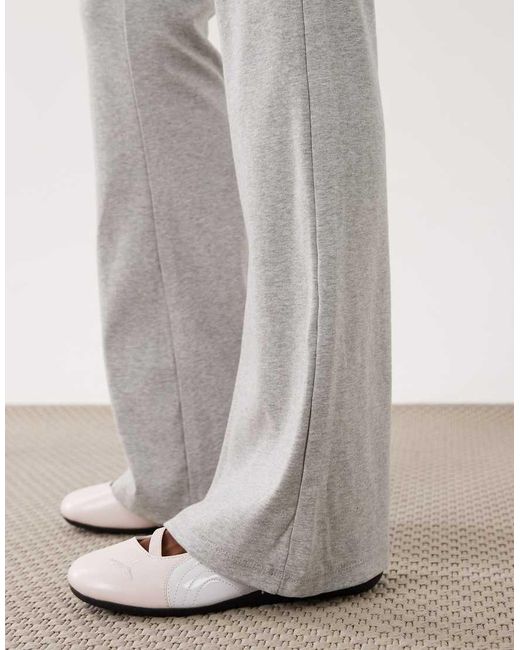 Brave Soul White Stretch Flare Leggings