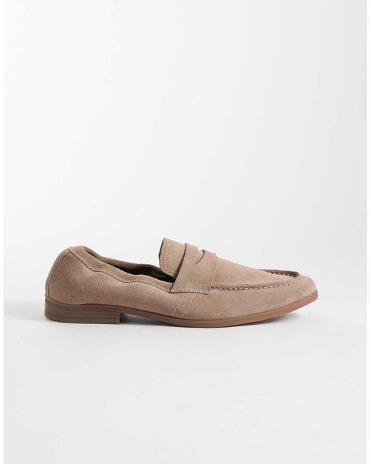 Walk London White Naples Rouched Loafer for men
