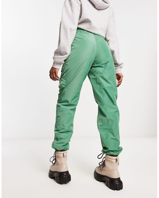 The North Face Green Alrescha High Waist Cargo Trousers