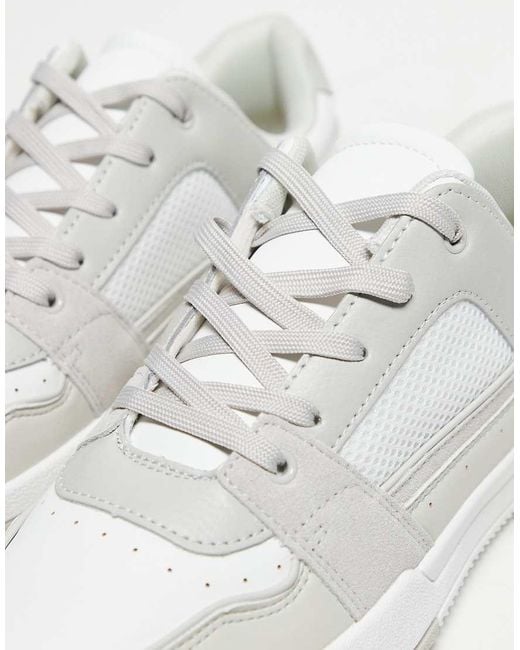ASOS Blue Multi Panelled Trainers for men