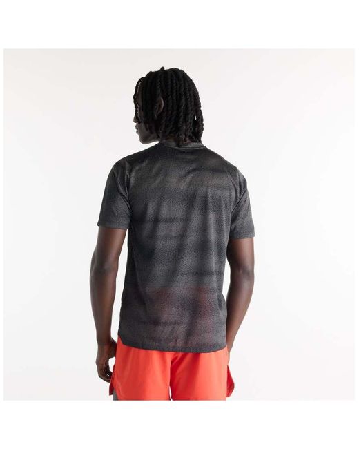 New Balance White Rc Essential Printed T-Shirt for men