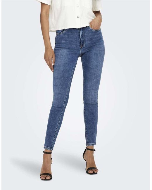 ONLY Blue Skinny Fit Jeans