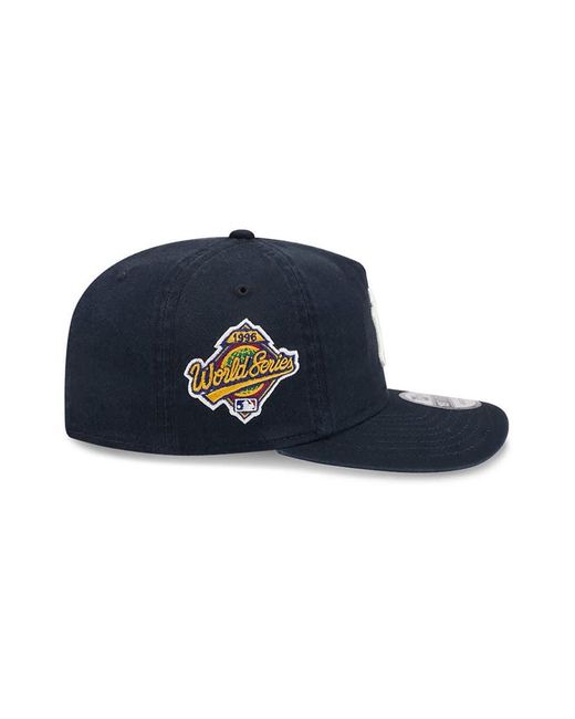 KTZ Blue Ny Yankees 19twenty Cap With Side Patch