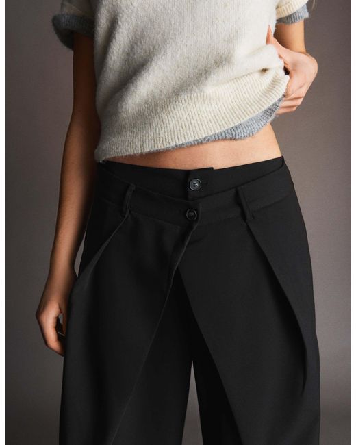 Bershka Gray – barrel-hose