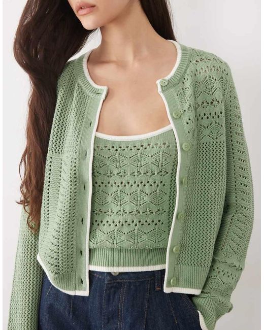 Abercrombie & Fitch Green Wimbledon 2