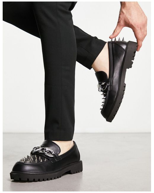 Mocasines s con suela gruesa y detalle Koi Footwear de hombre de color  Negro | Lyst
