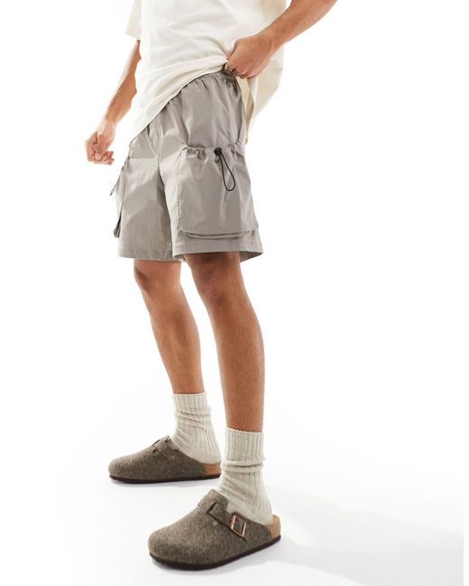 ADPT – funktions-cargo-shorts in Gray für Herren