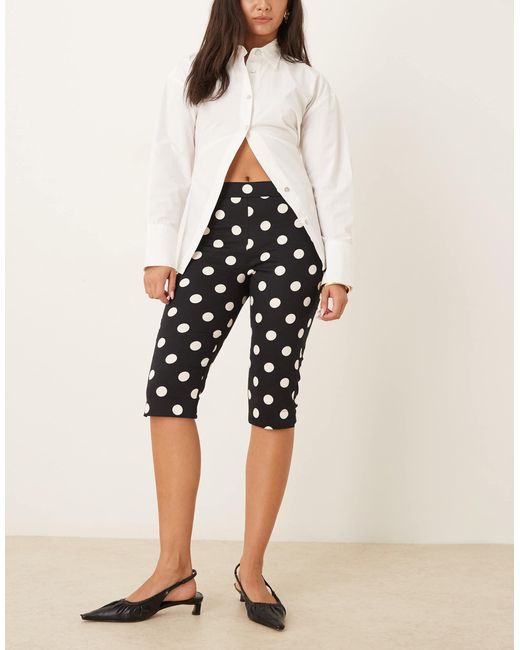 ASOS Natural Capri Pants