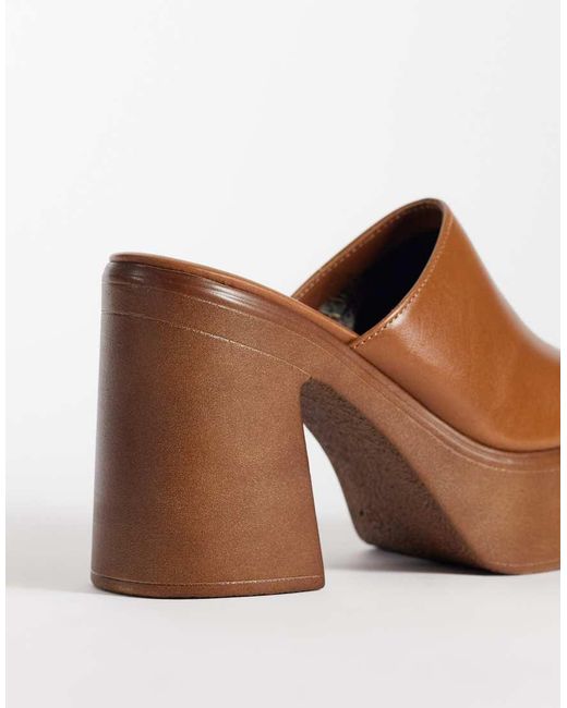 Free People Brown Zoe Platform