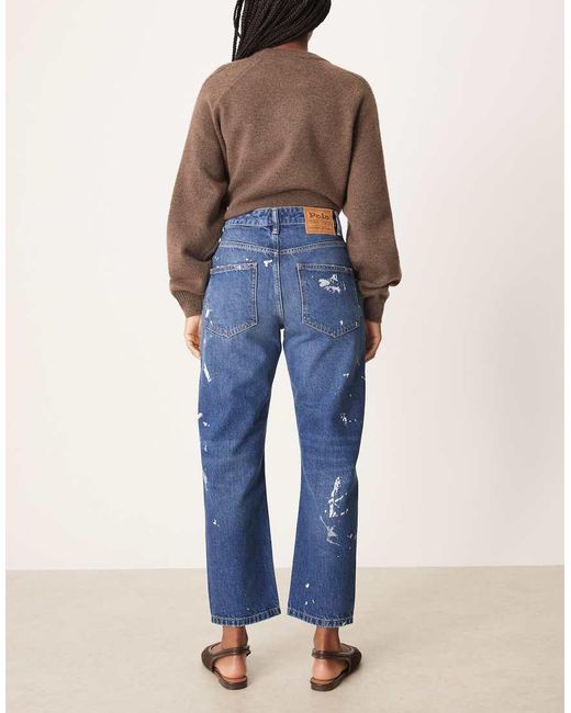 Polo Ralph Lauren Blue Straight Leg Jeans