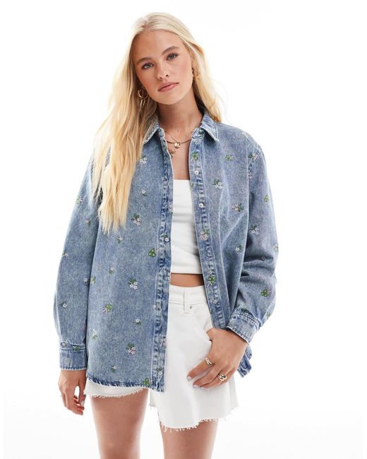 ONLY Blue – jeanshemd
