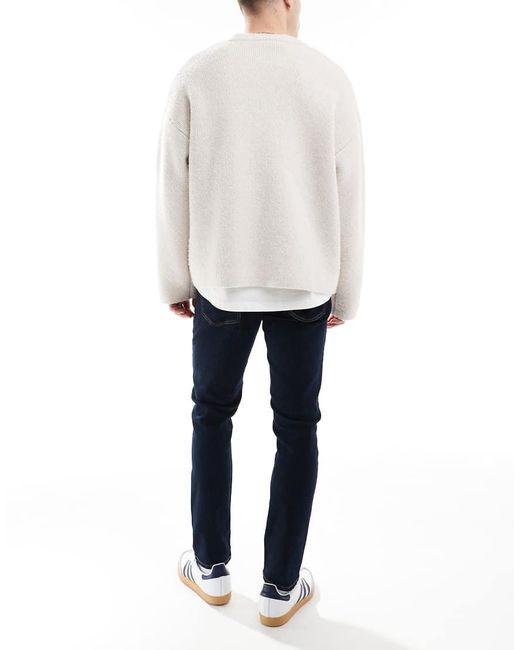 Vaqueros Azul Añil Oscuro De Corte Slim Luke De -Azul Marino JJ Rebel de hombre de color White