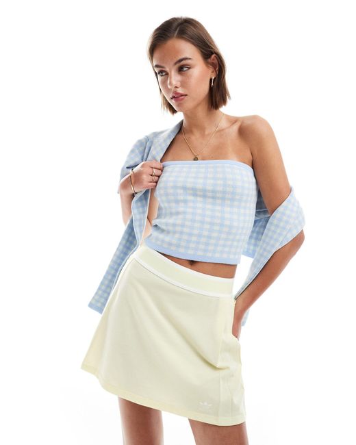 ASOS Blue Knitted Bandeau Top