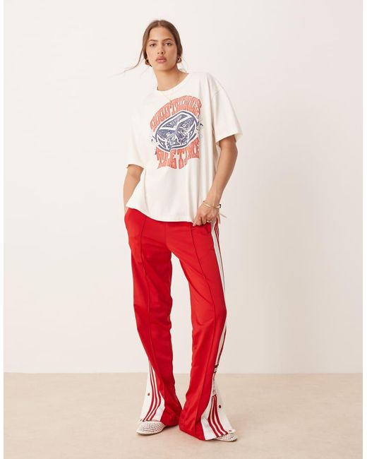 Adidas Originals Red Adibreak Track Pants
