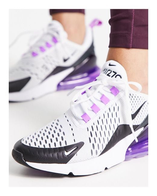 Zapatillas en blanco y violeta air max 270 Nike de color Blanco | Lyst