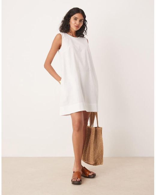 Barbour Natural Lucy Mini Dress