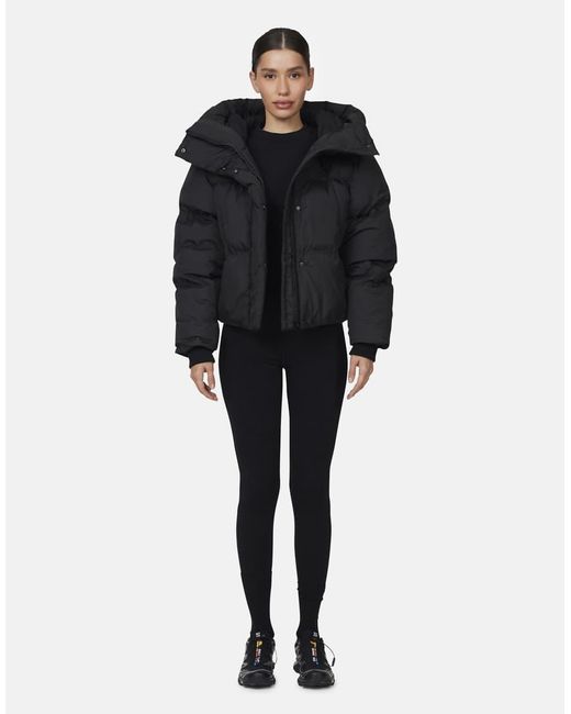 Good For Nothing Black Panelled Puffer Jacket
