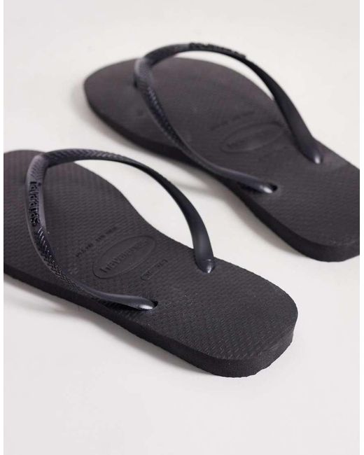 Havaianas Blue Slim Flip Flops