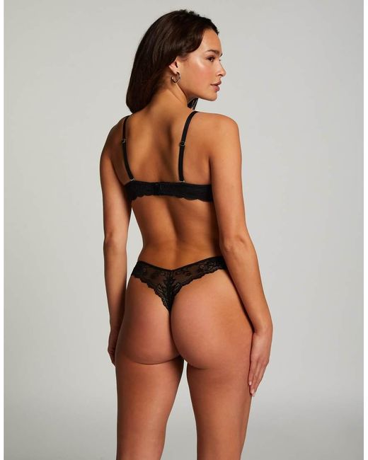 Hunkemöller Black Angie Padded Strapless Underwired Bra