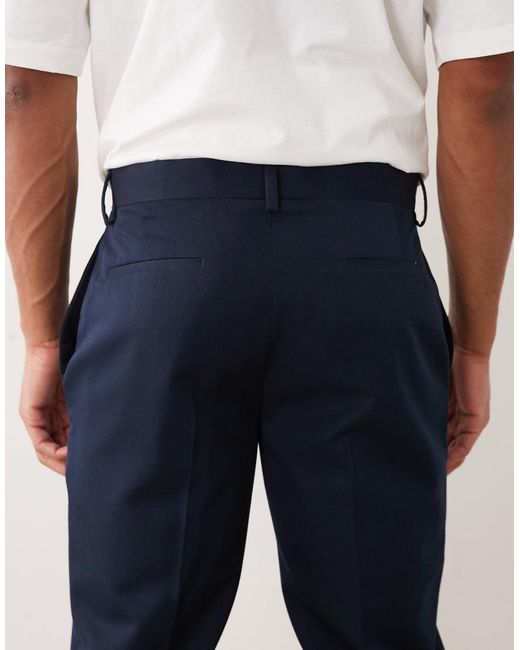 ASOS White Tailored Slim Pants for men