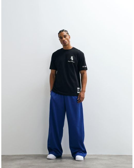 Champion Blue X Mlb Crewneck T-Shirt for men