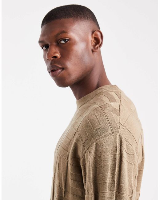 Pull ras Parlez pour homme en coloris Natural