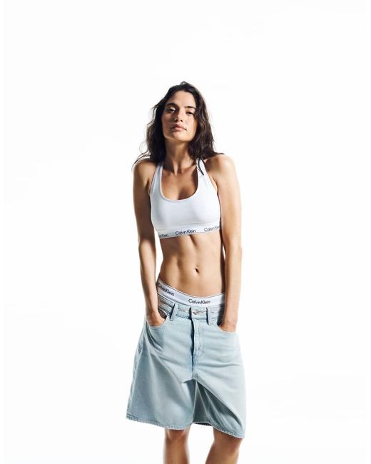 Calvin Klein Bermuda Jort in het Gray