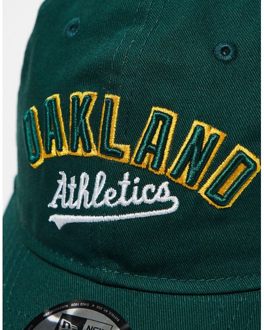 9twenty - cappellino con logo degli oakland athletics di KTZ in Green