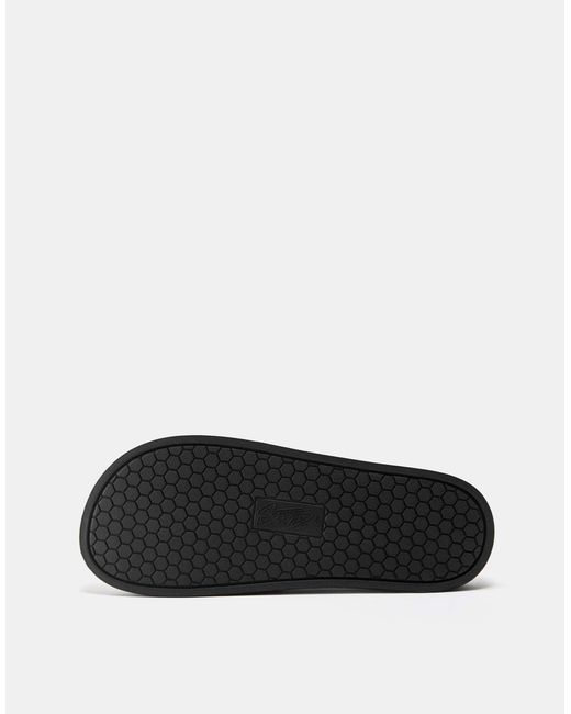 Pull&Bear – gummierte sandalen in White für Herren