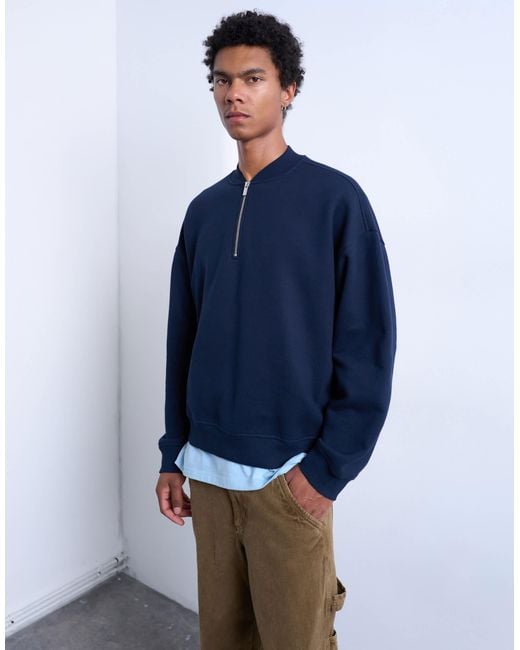 Topman – bomberjacke in Blue für Herren