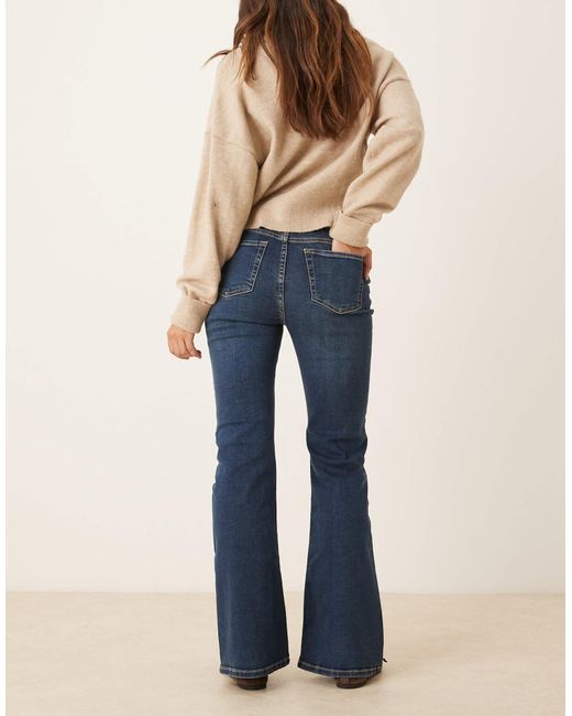 Jdy Blue Kathy Flared Jeans